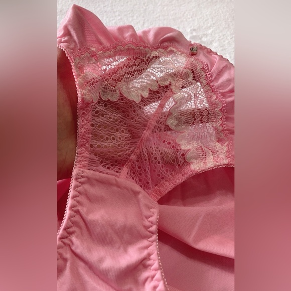 Japanese Brand Wacoal High Quality Smooth Nylon Lace Panties JP-3L/US-L - Picture 3 of 9